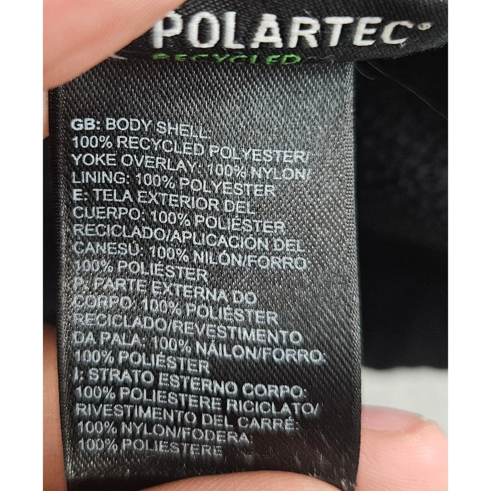 The North Face Mens Retro Denali Polartec Fleece Jacket Black‎ Large